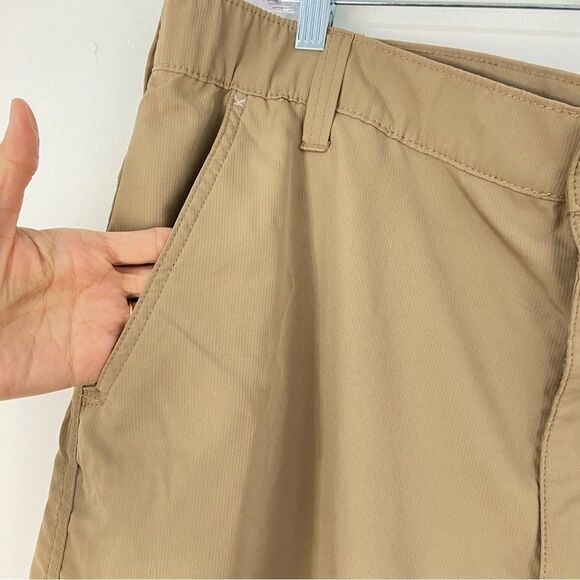 Wrangler Shorts Men’s Size 40 Tan Cargo Quick Dry Golf Outdoor Hiking Trekking - Picture 8 of 14